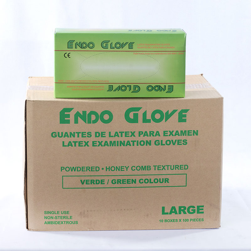 GUANTES COLOR VERDE TALLA L